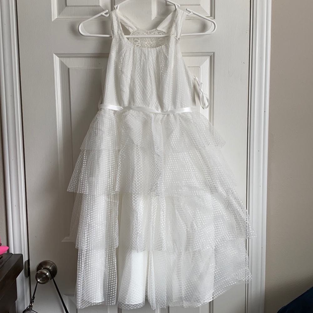 NWT David’s Bridal Girls flower girl dress